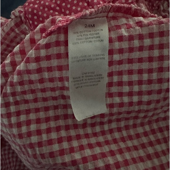 Vintage Disney Baby Plaid Dress - Picture 5 of 5